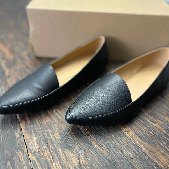 Black Leather Loafers - Picture 4 of 5